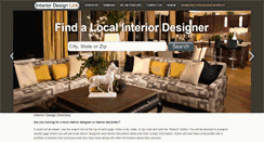 Desktop Screenshot of interiordesignlink.com